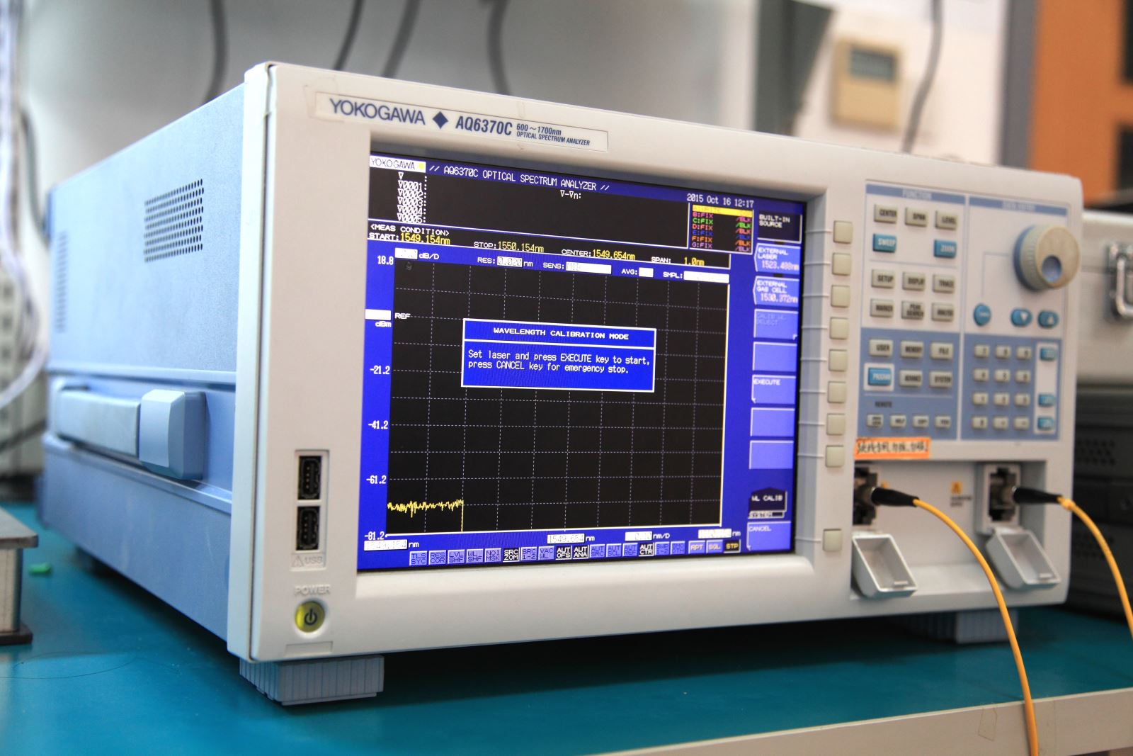 高性能光谱分析仪aq6370c_上海交通大学量子非线性光子学实验室